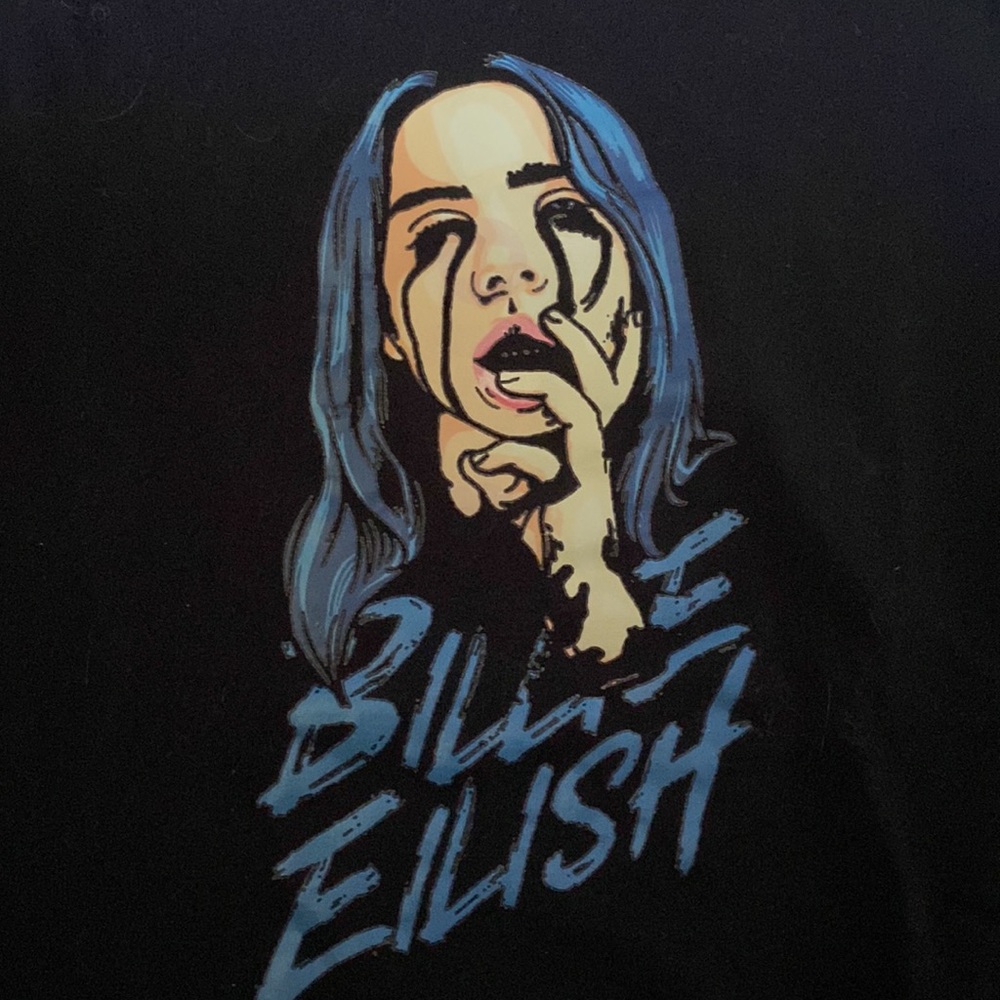 black billie eilish tshirt
